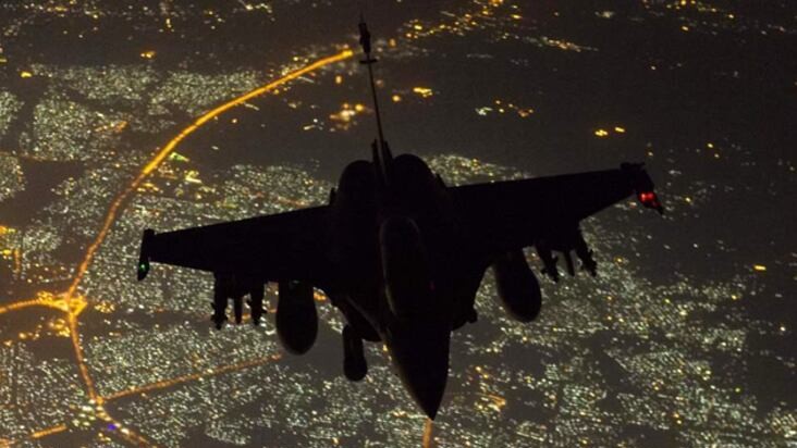 Fotografía del suboficial Jean-Luc durante la operación Chammal en Irak ©Armée de l’Air et de l'Espace