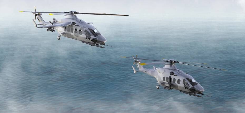 Representación digital de los conceptos de helicópteros de última generación de Airbus ©Airbus