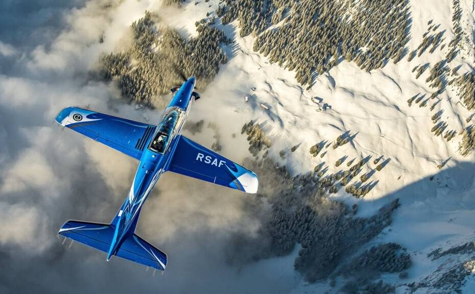 El motor PT6 de Pratt & Whitney Canada ha propulsado la flota de entrenamiento de la Real Fuerza Aérea Saudí durante más de 100 000 horas de vuelo. Imagen: RTX