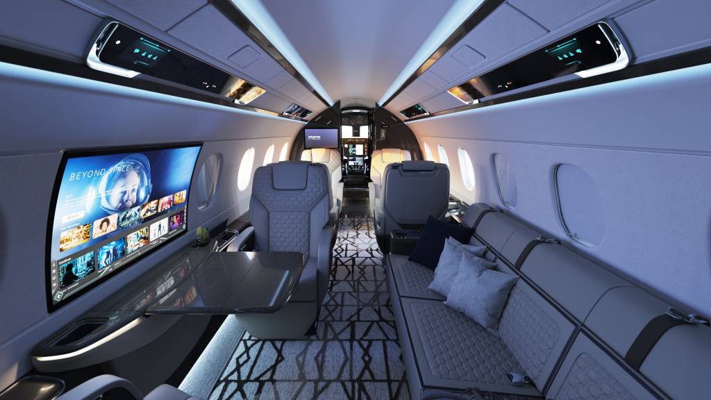 Interior Praetor 600E ©Embraer