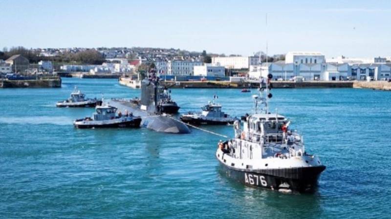 Primera salida al mar del submarino nuclear de ataque «De Grasse» ©Direction générale de l'armement