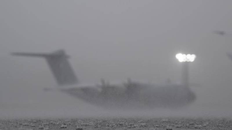 Las condiciones meteorológicas pueden influir en el desarrollo de una misión. ©Armée de l’Air et de l'Espace