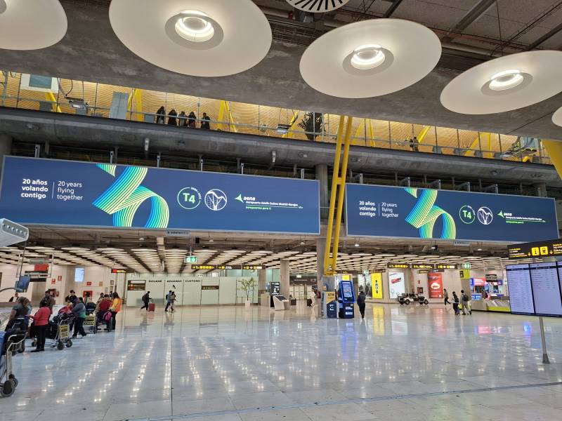 Aeropuerto Adolfo Suárez Madrid-Barajas ©AENA