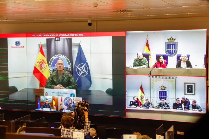 Visita al Mando de Operaciones. Foto: Rubén Somonte/MDE