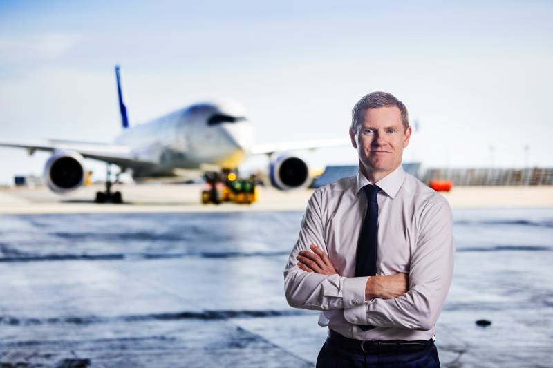 Crédito de la foto del vuelo de SAS: Kasper Meldgaard.