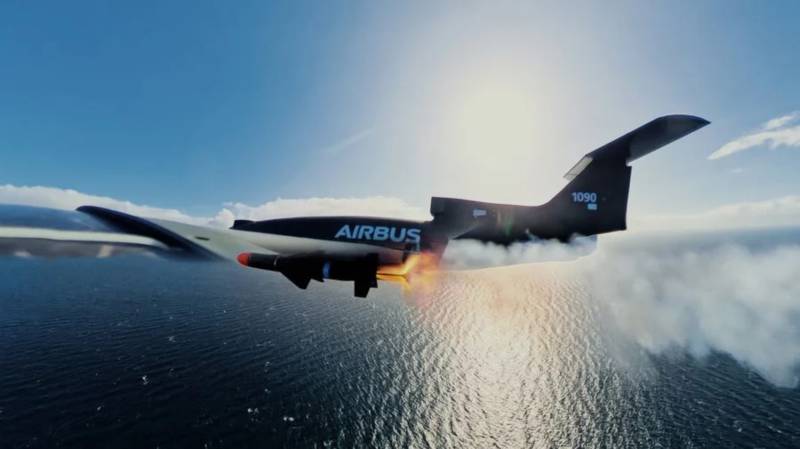 Vuelo de demostración del Bird of Prey: lanzamiento de un misil Mark I ©Airbus