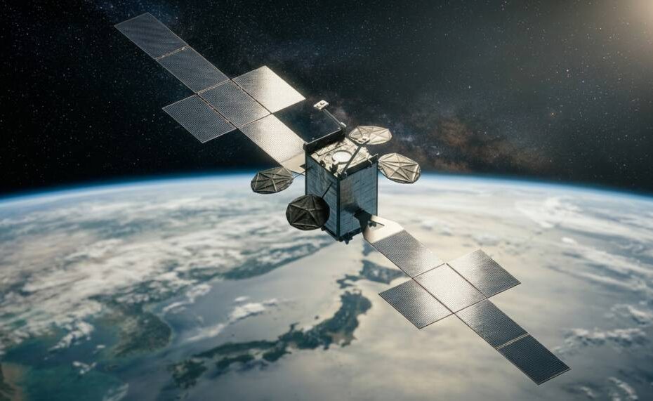 Lockheed Martin suministrará una carga útil de comunicaciones con sólidas capacidades antiinterferencias para el satélite de comunicaciones de defensa de última generación de Japón, en colaboración con Mitsubishi Electric. Crédito de la imagen: Mitsubishi Electric