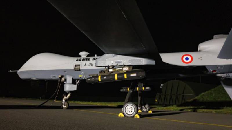 L’armée de l’Air et de l’Espace realiza sus primeros disparos contra drones desde un MQ-9 Reaper ©Armée de l’Air et de l’Espace