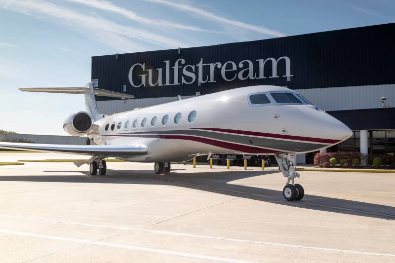Entrega del G700 en Catar ©Gulfstream