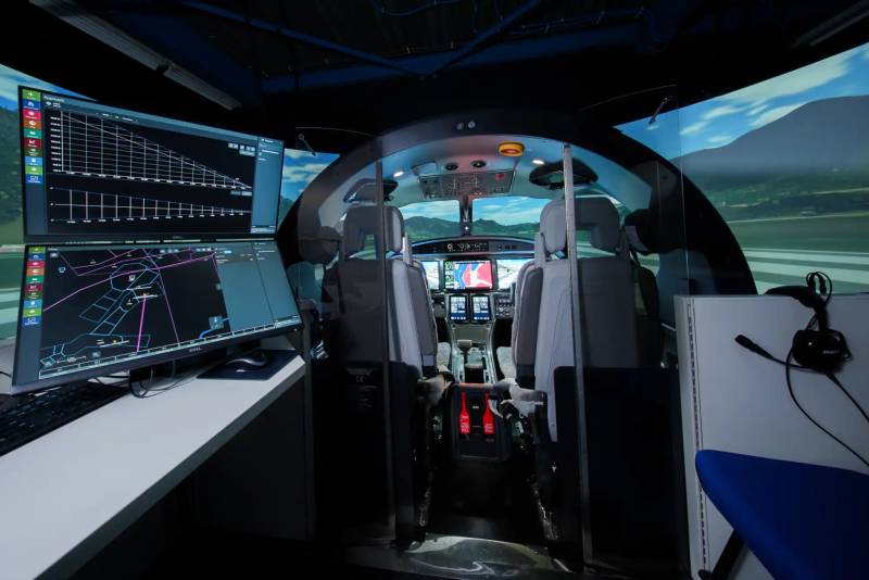 Simulador PC-12 PRO ©Pilatus