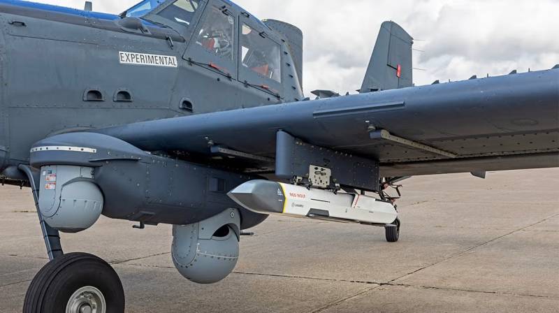 Al combinar los efectos lanzados con una aeronave de misión de probada eficacia, Red Wolf™ y SKY RAIDER II INTERNATIONAL™ amplían el alcance operativo y la flexibilidad. Imagen: L3Harris