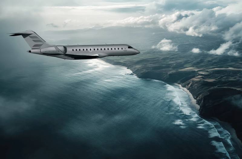 El avión Global 6500 de Bombardier realizará misiones de vigilancia marítima para la Fuerza Fronteriza Australiana ©Bombardier