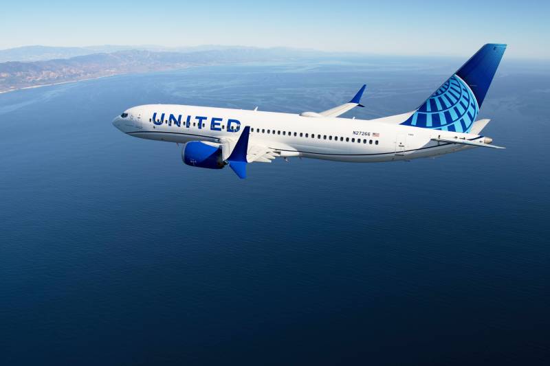 United reanuda el servicio diario entre el Aeropuerto Intercontinental George Bush y el Aeropuerto Internacional Simón Bolívar a partir del 11 de agosto con un Boeing 737 MAX 8. ©United Airlines