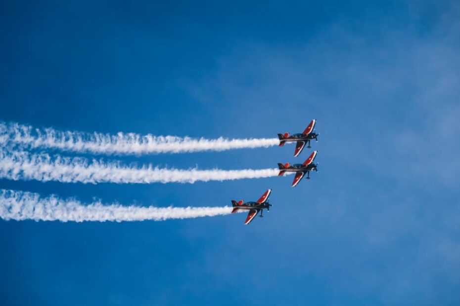 Escuadrilla de Alta Acrobacia “Halcones” ©Fuerza Aérea de Chile