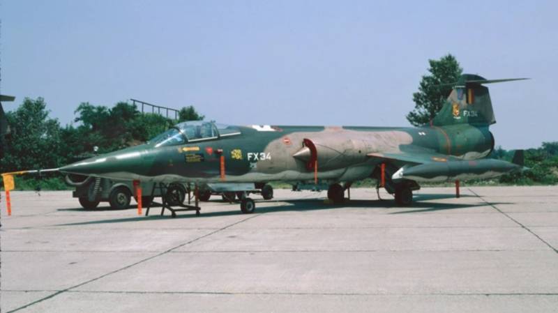 Foto del archivo de la Fuerza Aérea de Bélgica