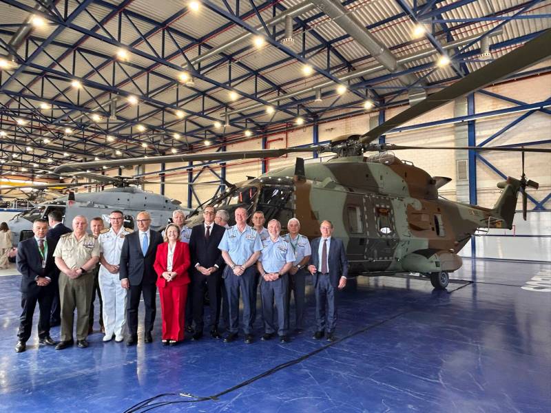 Defensa recibe un nuevo NH-90 para el Ejército de Tierra ©Ministerio de Defensa de España