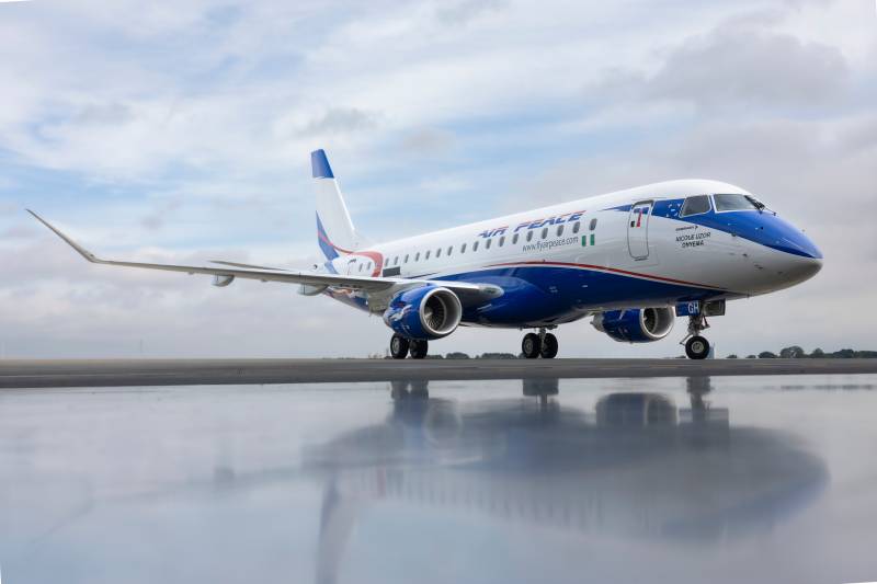 Embraer E175 de Air Peace ©Embraer