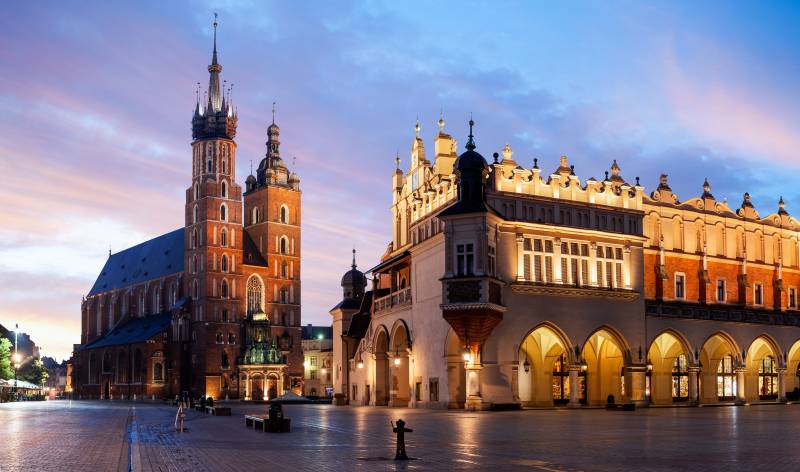 Cracovia. Image: easyJet