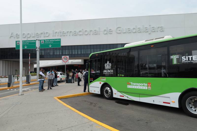 Punto de abordaje para traslado a Patio de transporte foráneo apto ©GAP