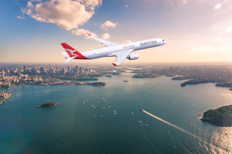 Render Qantas A350-1000 ©Qantas