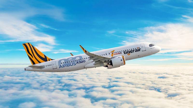 Pratt & Whitney y Tigerair Taiwan han firmado un memorando de entendimiento para que los motores GTF impulsen 15 aviones Airbus A321neo. Imagen: RTX