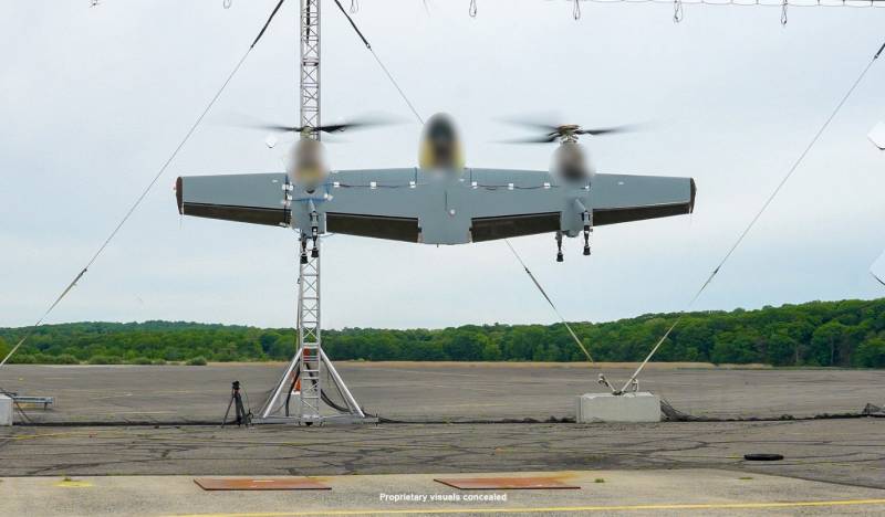 El Nomad 100 de Sikorsky, construido para el programa EVADE de la DARPA, se somete a pruebas de vuelo iniciales. Se han ocultado las imágenes de propiedad exclusiva. Foto cortesía de Sikorsky, una empresa de Lockheed Martin.