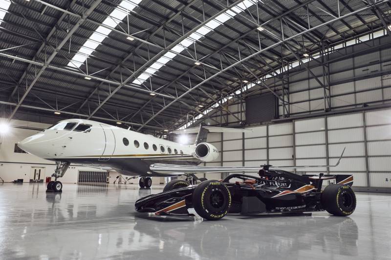 Fórmula 1® y Flexjet anuncian una alianza global de varios años ©Flexjet