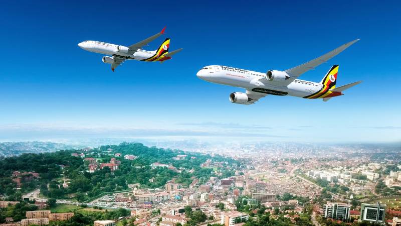Uganda Airlines realiza su primer pedido a Boeing de aviones 737 MAX y 787 Dreamliner. ©Boeing
