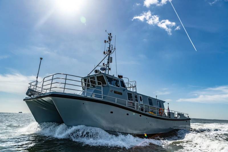 Imagen de archivo del HMS Magpie realizando operaciones de reconocimiento ©Crown copyright/Royal Navy