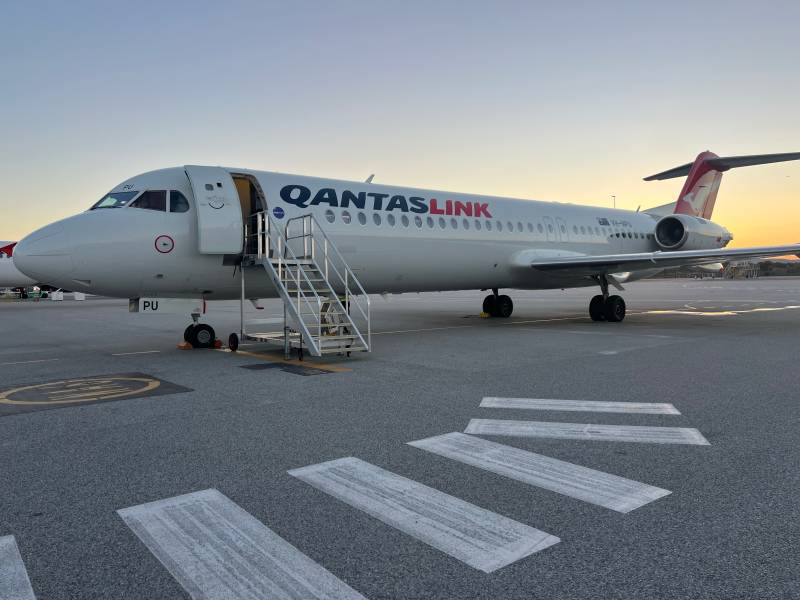 Fokker F100 ©Qantas