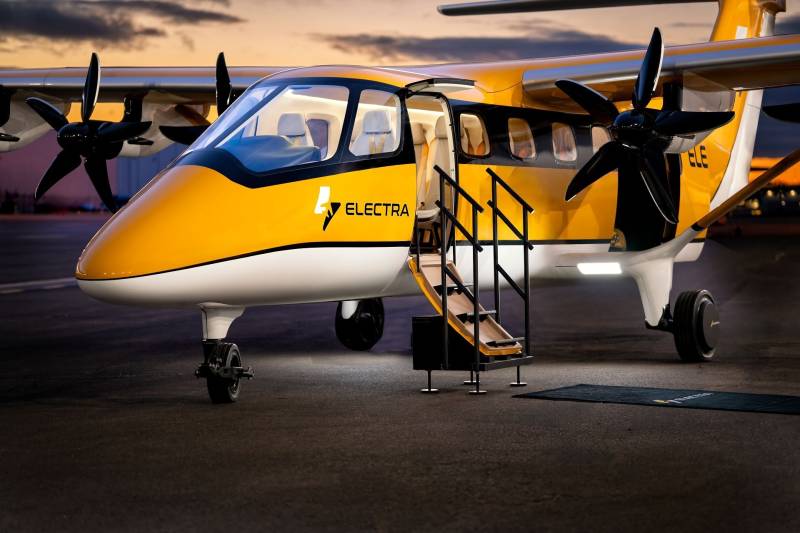 Electra y The Atlas Group anuncian un nuevo acuerdo para fabricar y ensamblar fuselajes del modelo EL9 Ultra Short, como paso previo a la producción comercial a gran escala. ©Electra.aero, Inc. (Electra)