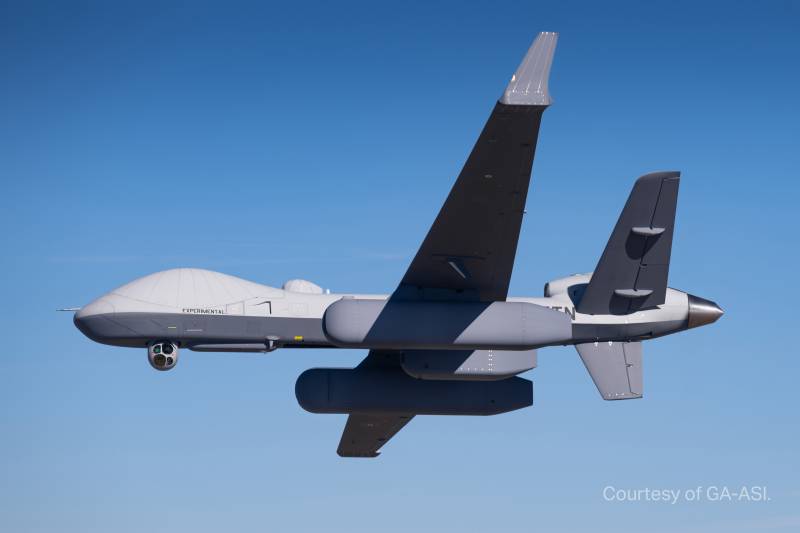 Radar Saab LoyalEye AEW con el sistema de aeronave pilotada a distancia MQ-9B de GA-ASI (Foto: GA-ASI)