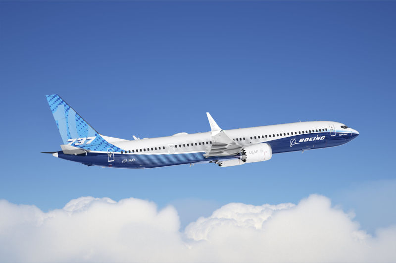 La FAA aprobó el certificado de tipo modificado para el 737-10. ©Boeing
