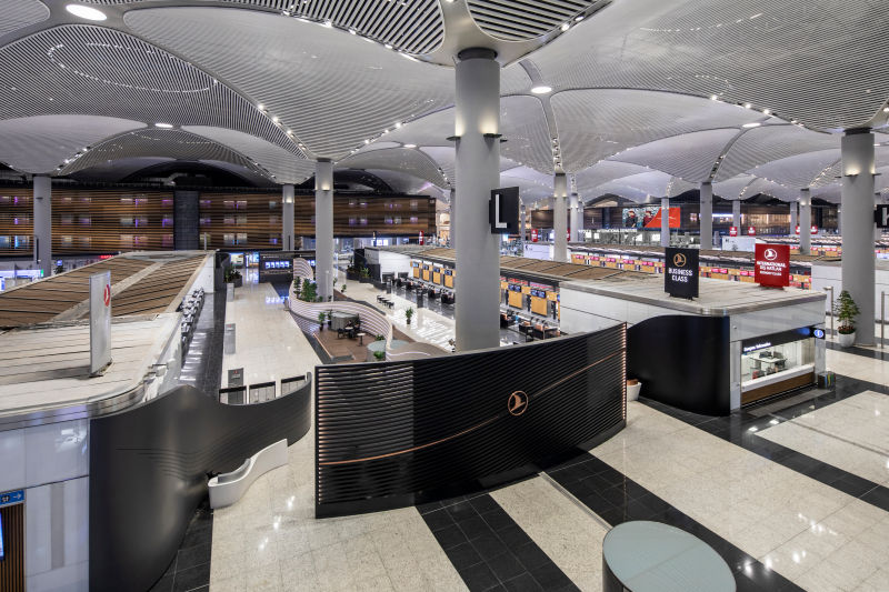 Aeropuerto de Estambul. Imagen: Turkish Airlines