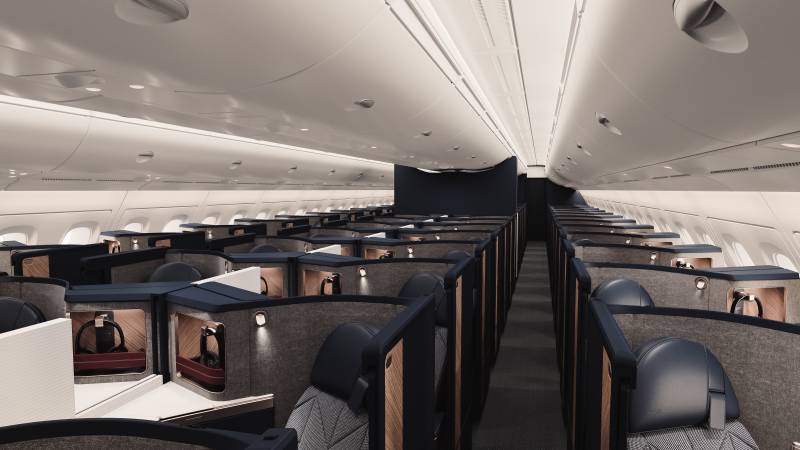 Club World Cabin en el A380 ©British Airways
