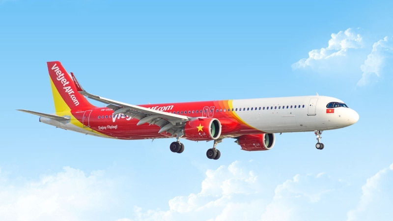 Vietjet Air incorporará el sistema FlightSense™ de Collins, que ofrece soluciones técnicas y de mantenimiento para los 44 aviones adicionales de la familia Airbus A320neo equipados con motores GTF de la aerolínea (Crédito de la foto: Vietjet Air).